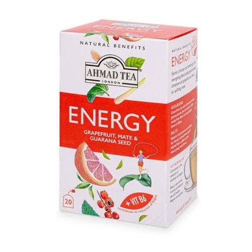 Energy With Grapefruit, Mate & Guarana Seed -20 Foil Teabags
