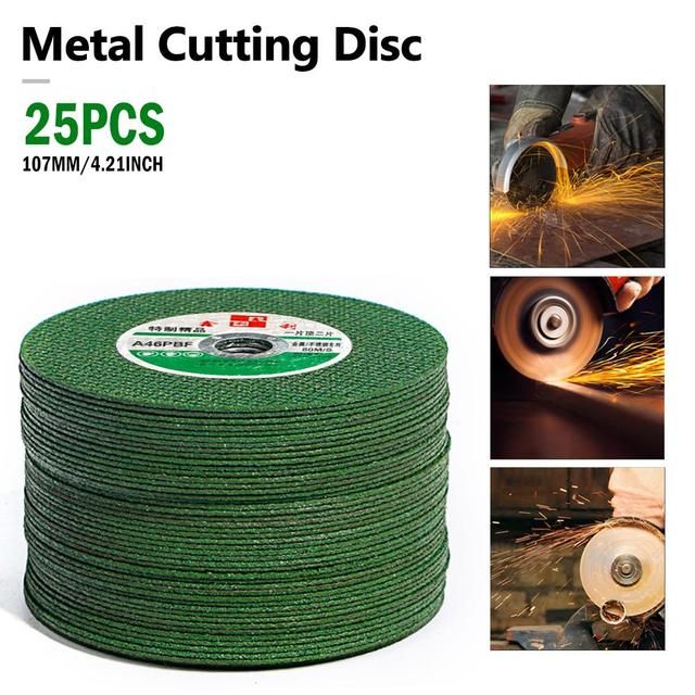 25/50pcs Resin Cutting Disc Grinding Wheel Abrasiv