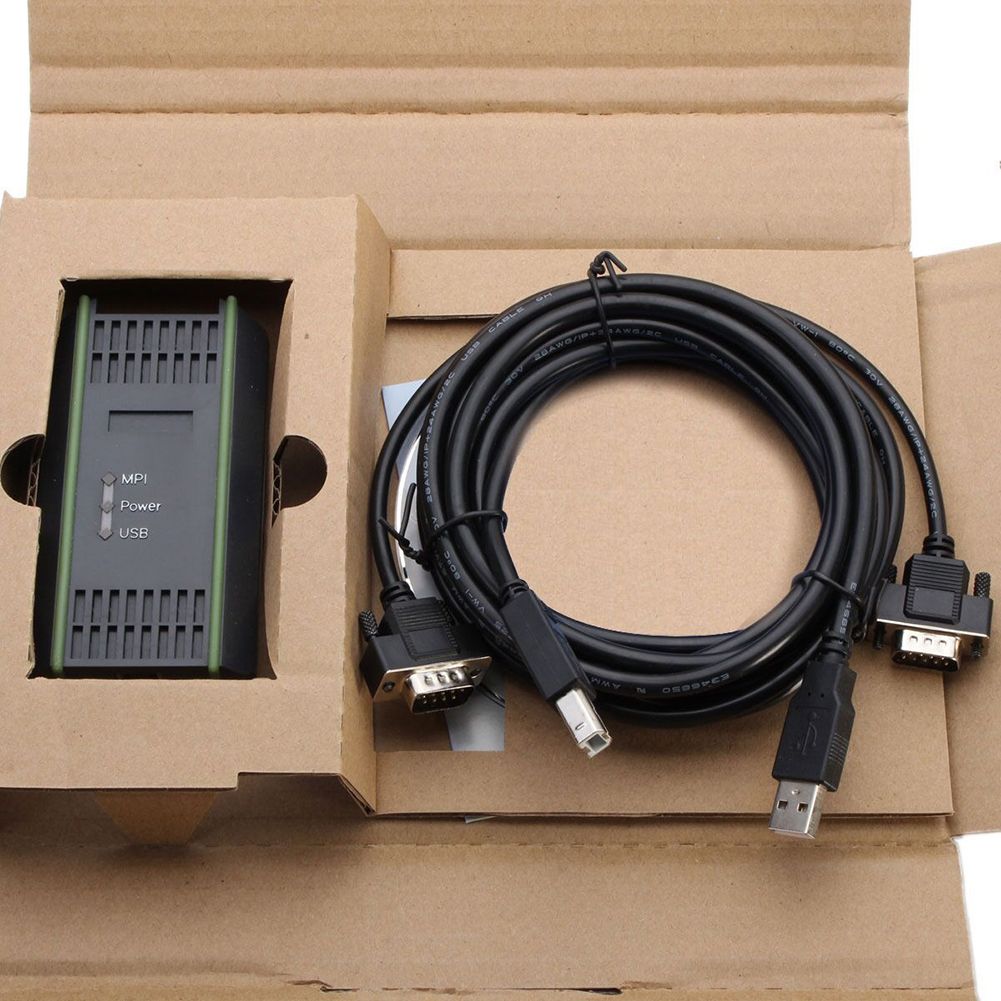 2.5m USB PLC Programming Download Cable For Siemens S7-200/300/400 RS485 Profibus/MPI/PPI For Siemens 6ES7972-0CB20-0XA0