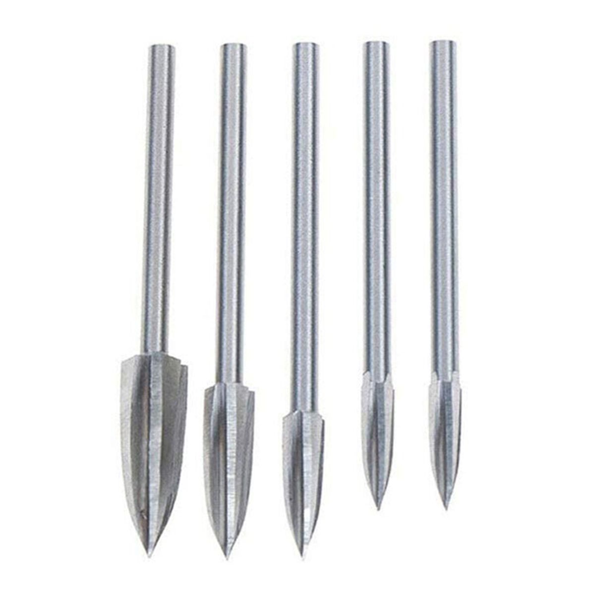 5 Pcs Woodworking Carving Tool Wood Carving Drill Bit