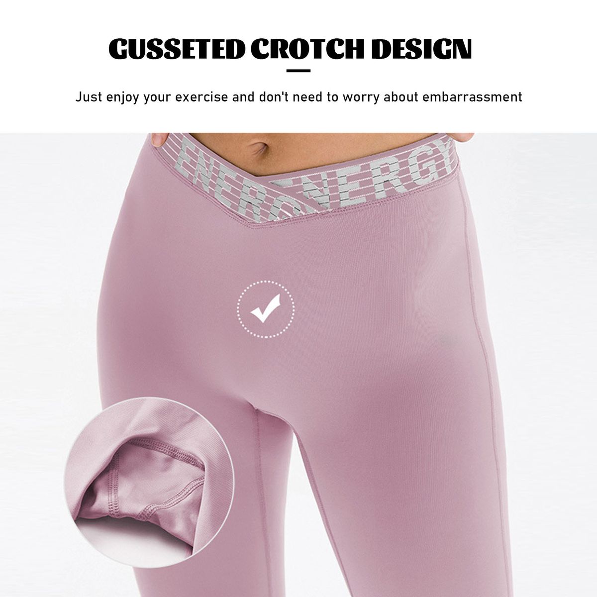 Workout Legging For Women Letter Print Quick Dry High