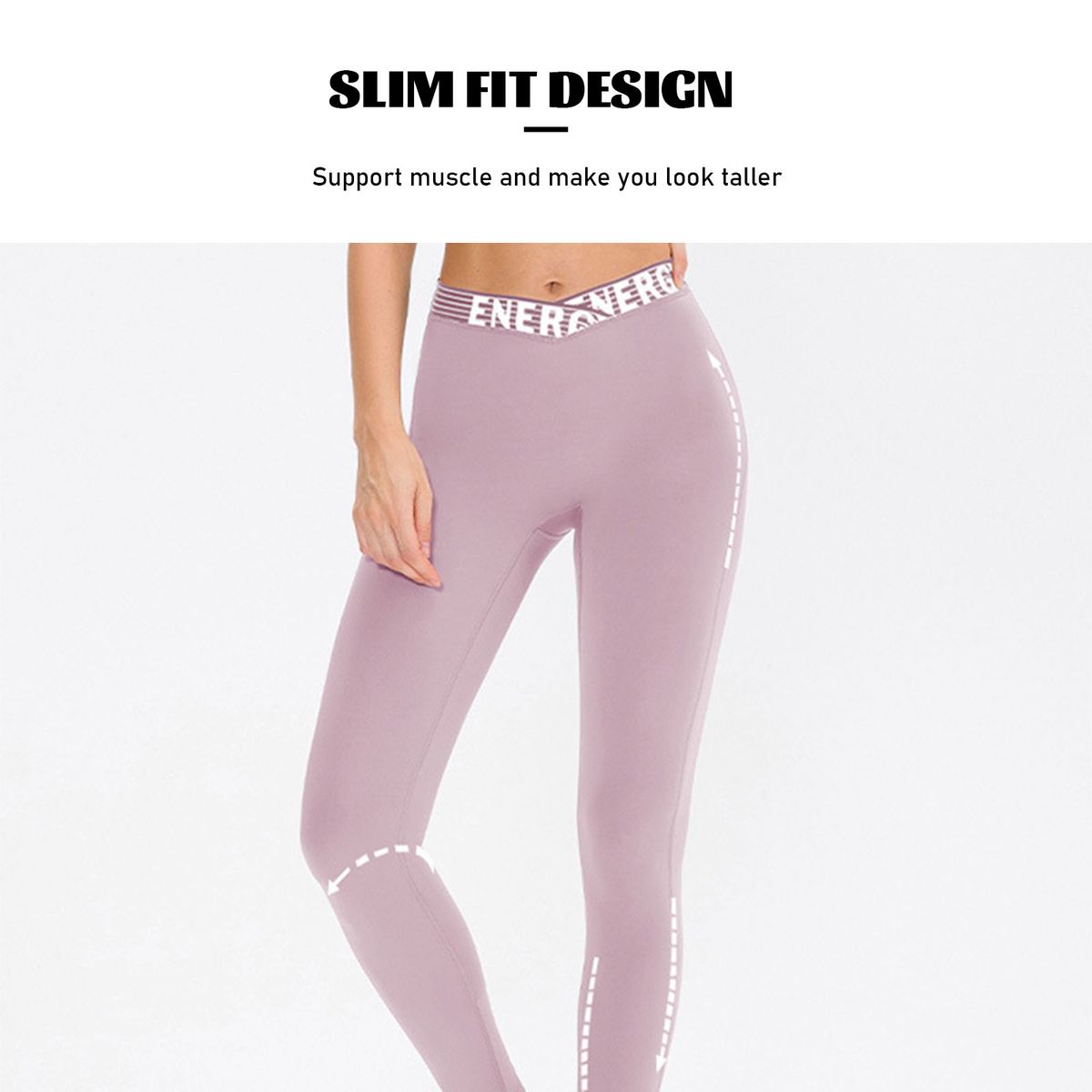 Workout Legging For Women Letter Print Quick Dry High