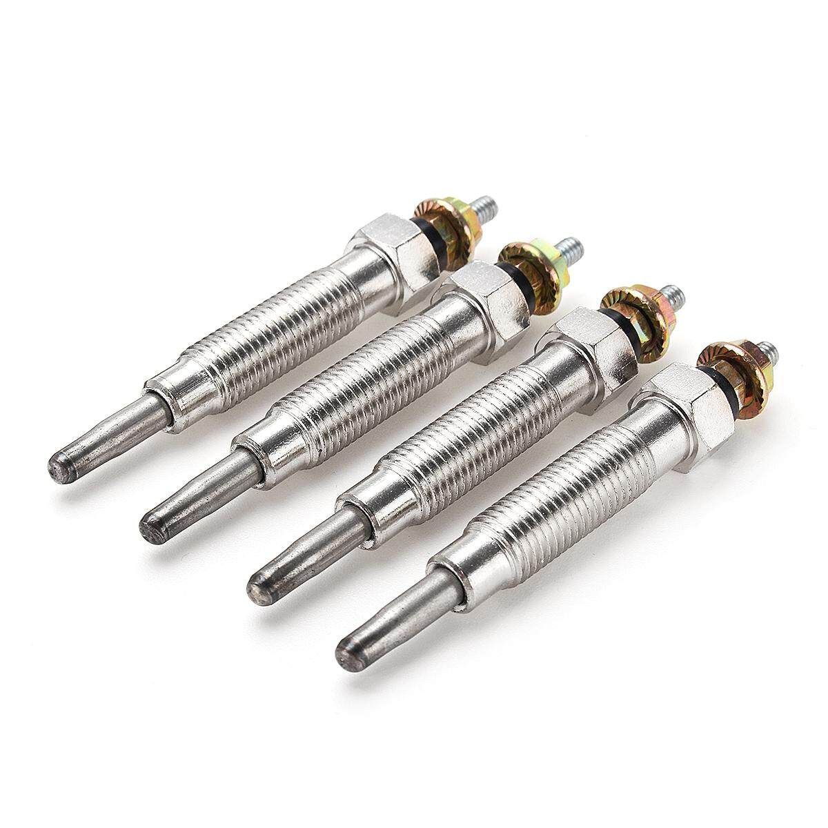 4 PCS Heater Glow Plugs For Mitsubishi Challenger L200 L300 2.5 D Dual Core