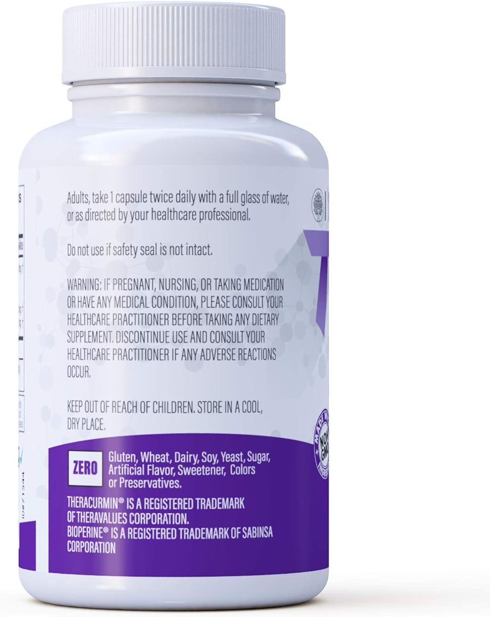 Theracurmin BID 300mg (Curcumin 90mg Per Cap.) 600mg Per Servin