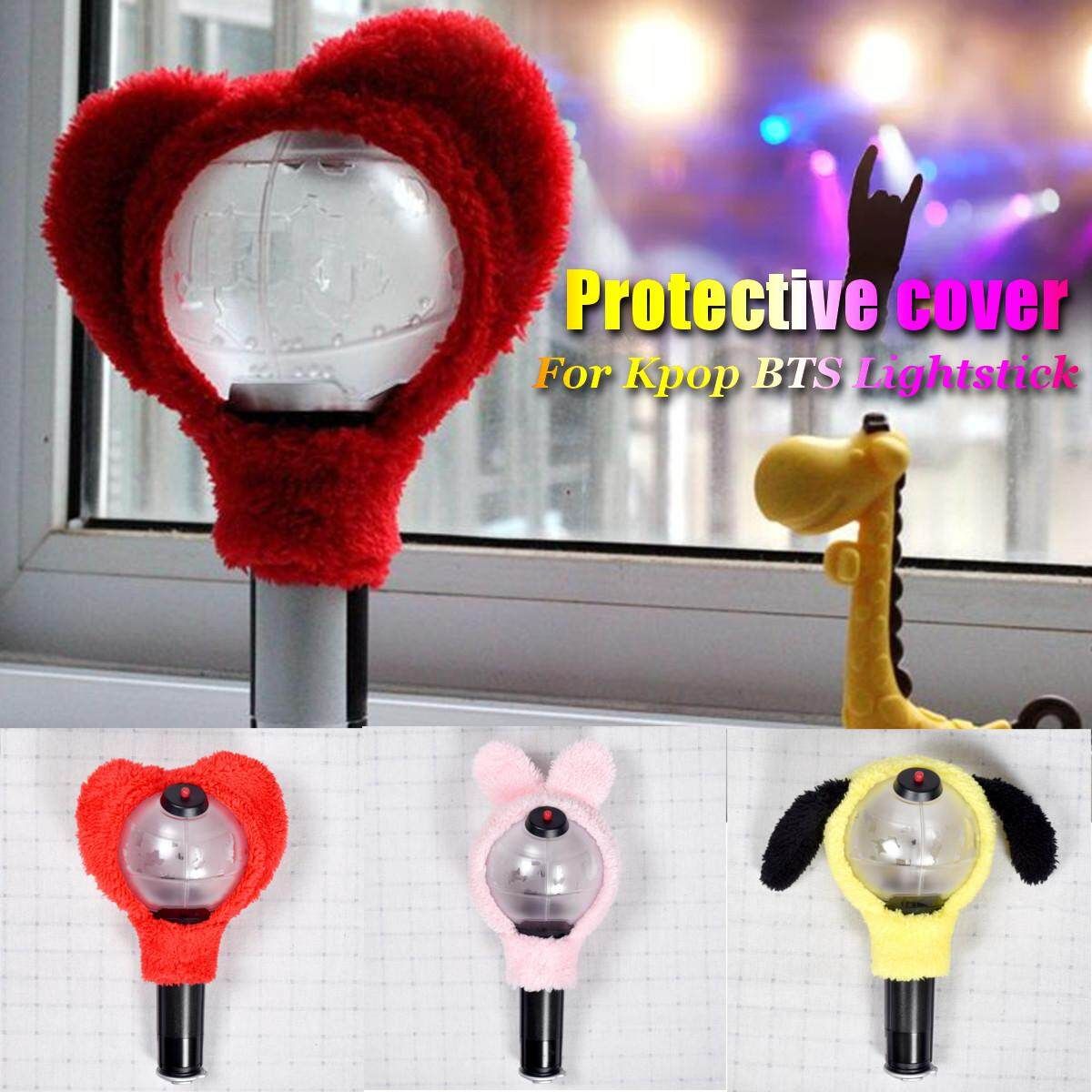 Celebration Gifts Plush Headband Of Lightstick Head-cover Of Concert Lamp For Kpop BTS Cute He He Love