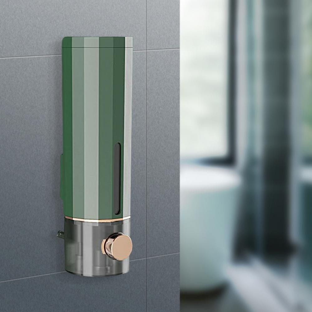 (Ivory)450ml Shampoo Dispenser Wall-mounted Multifunction S