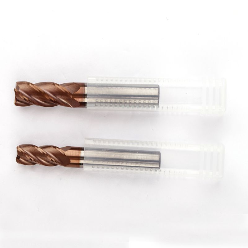 D8 L60 R1 Rounded End Milling Tool Machine Parts 4 Flute Radius 35 Degree Carbide Lathe Cutter