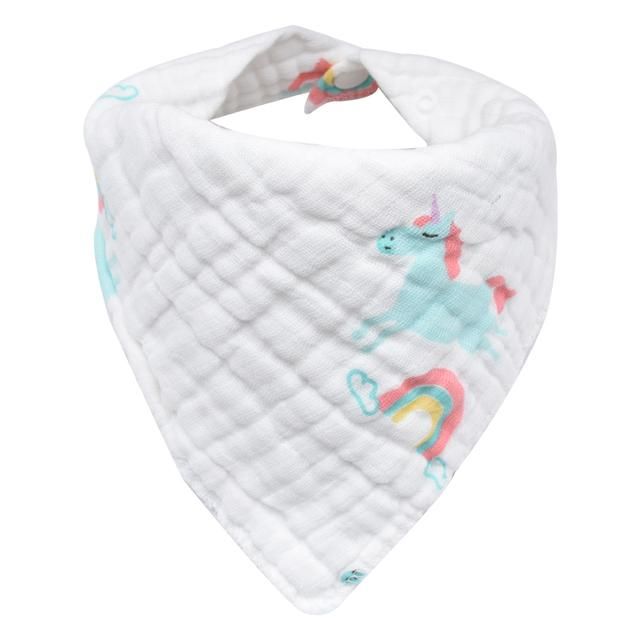 Baby Infant Muslin Cotton Bib
