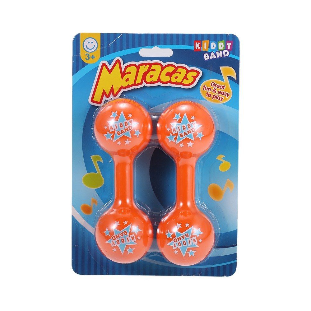 2PCS Maracas Baby Child Musical Instrument Rattle Shaker