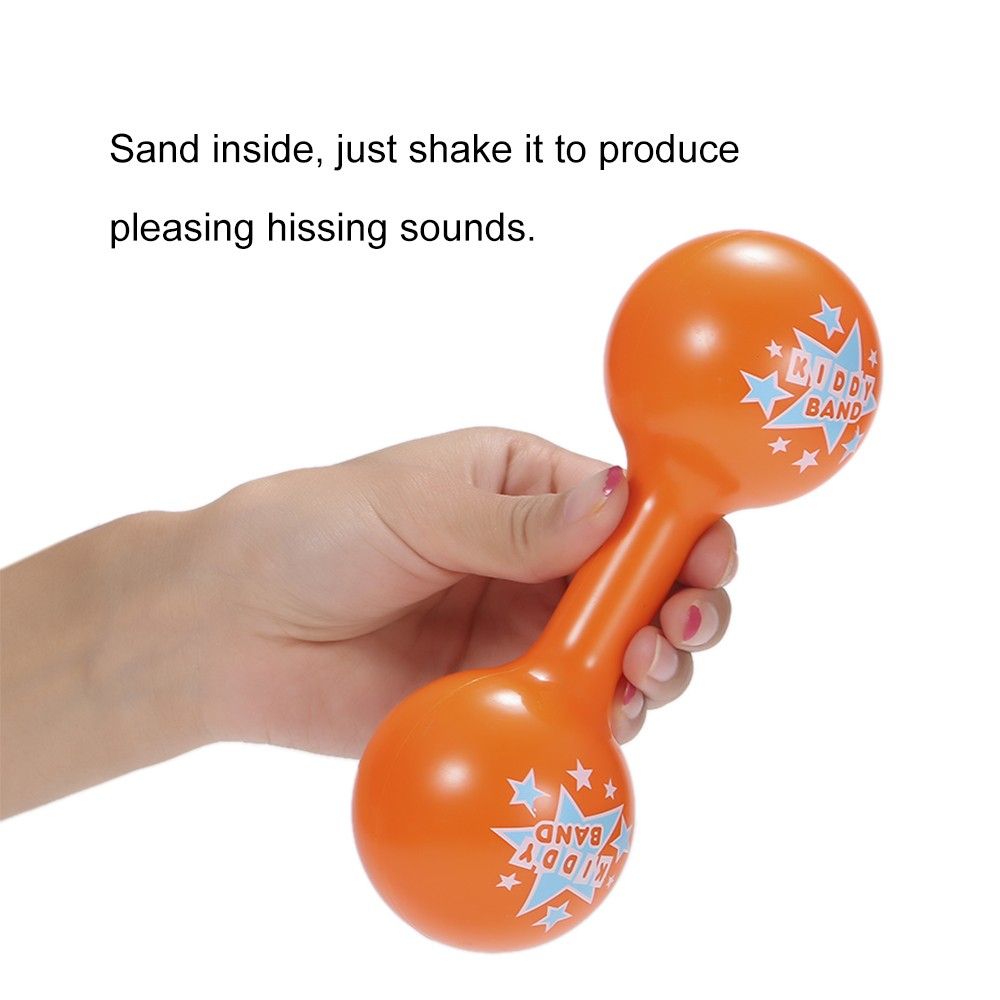 2PCS Maracas Baby Child Musical Instrument Rattle Shaker