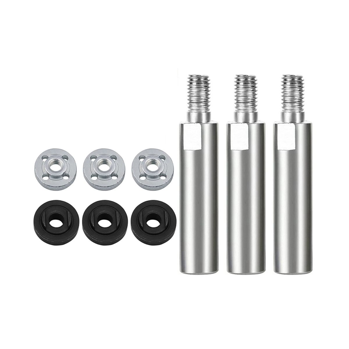 Angle Grinder Extension Shaft Joint M10 Refitted Grinding Tool is Used for Grinding Connection of Polishing Machine Pad.