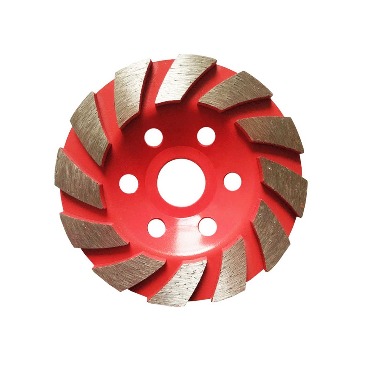 2 Pieces of Diamond Angle Grinder Grinding Disc 100mm Cement Stone Concrete Bowl Grinding Disc Cutting Tool
