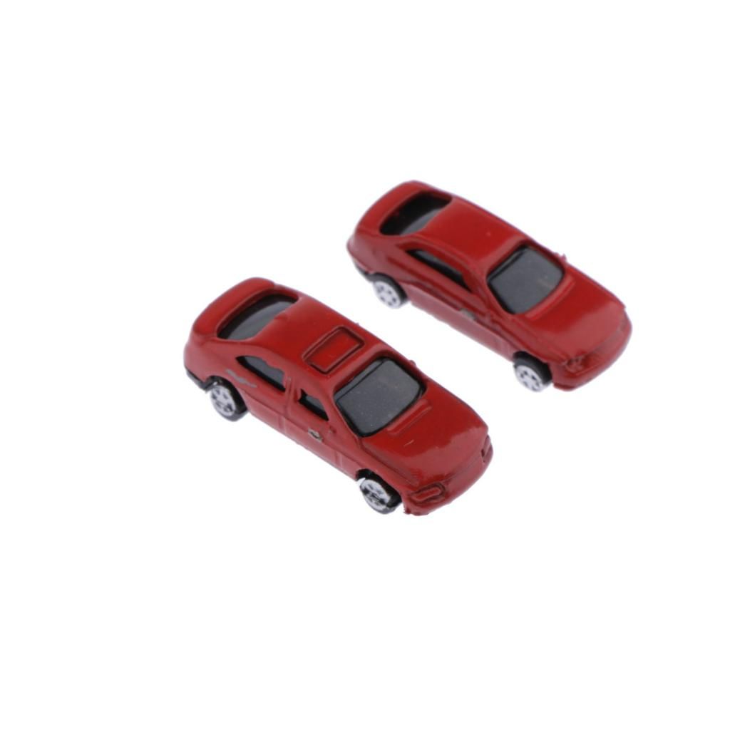 Z Scale Train Cars Architectural Scale Model Vehicles For 1: 200