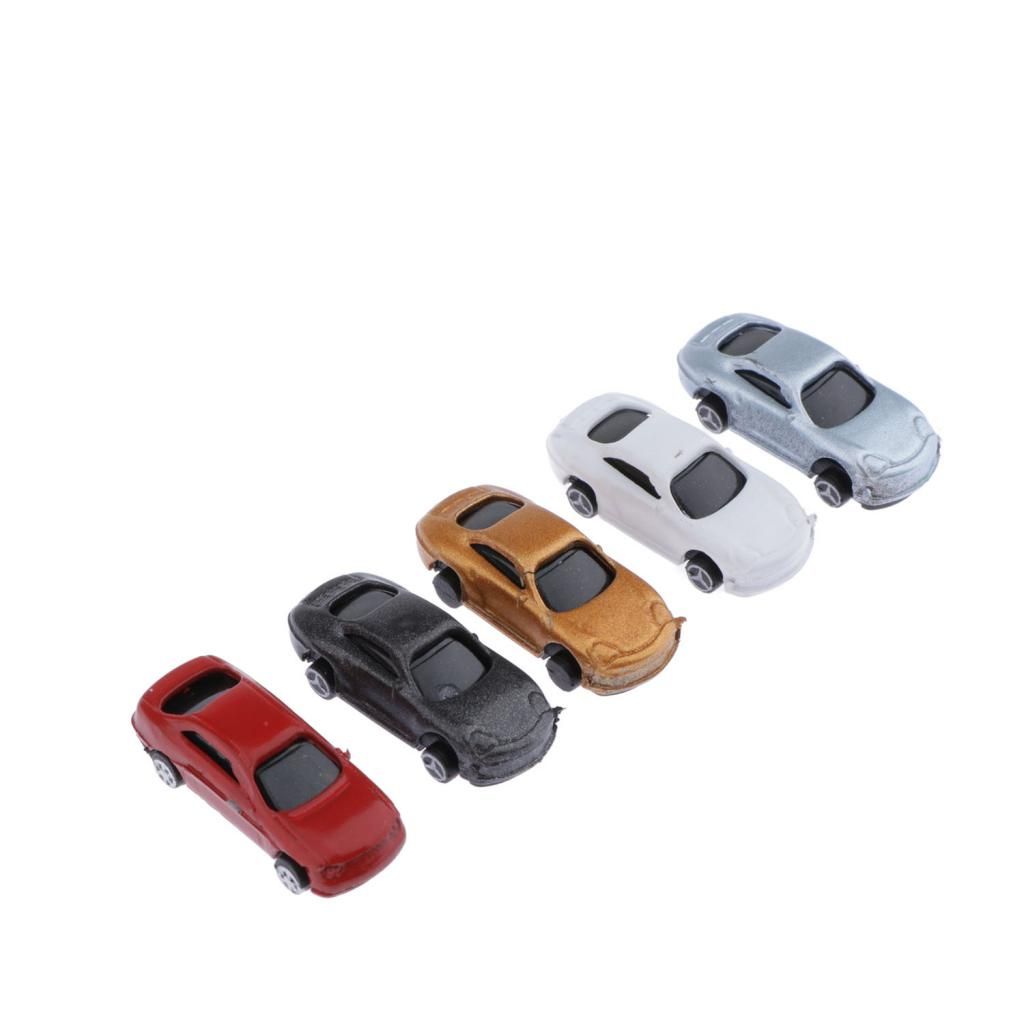 Z Scale Train Cars Architectural Scale Model Vehicles For 1: 200