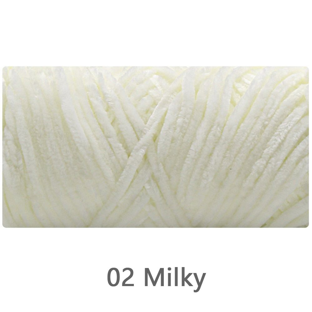 100g Chenille Yarn Crochet Chunky Thread For Knitting Anti-pilling Velvet Threads Polyester Blended Cotton пряж Cardigan Scarf