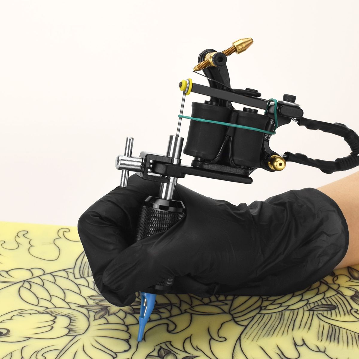 Tattoo Machine Kit 2 Rotary Tattoo Machine Power Supply With