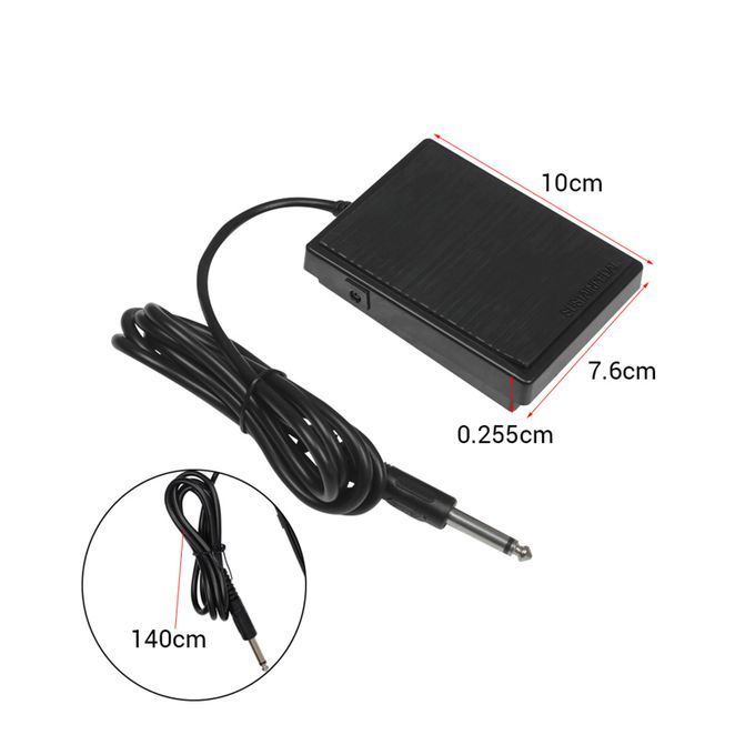 Universal Sustain Pedal Keyboard Foot Damper Pedal With