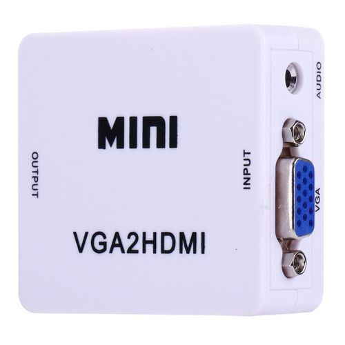 HD 1080P Mini VGA To HDMI Scaler Box
