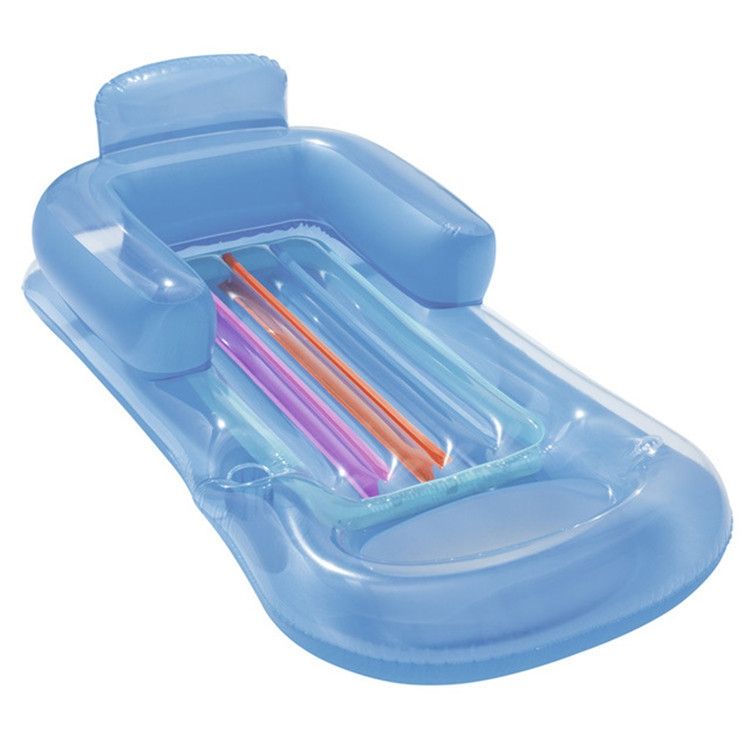 Inflatable Water Deck Chair Floating Bed 161 X 84cm