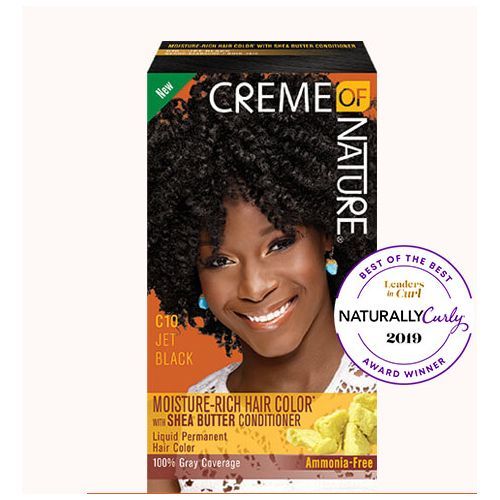 Moisture-Rich Hair Color C10 Jet Black W/ Shea Butter
