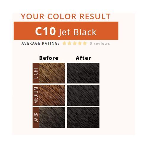 Moisture-Rich Hair Color C10 Jet Black W/ Shea Butter