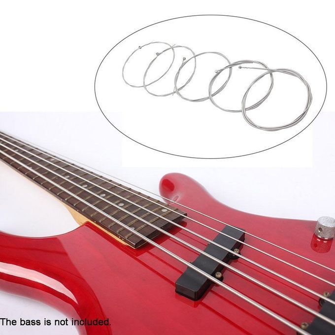5Pcs   Stainless   Steel   String   For   5   String   Bass   Musical