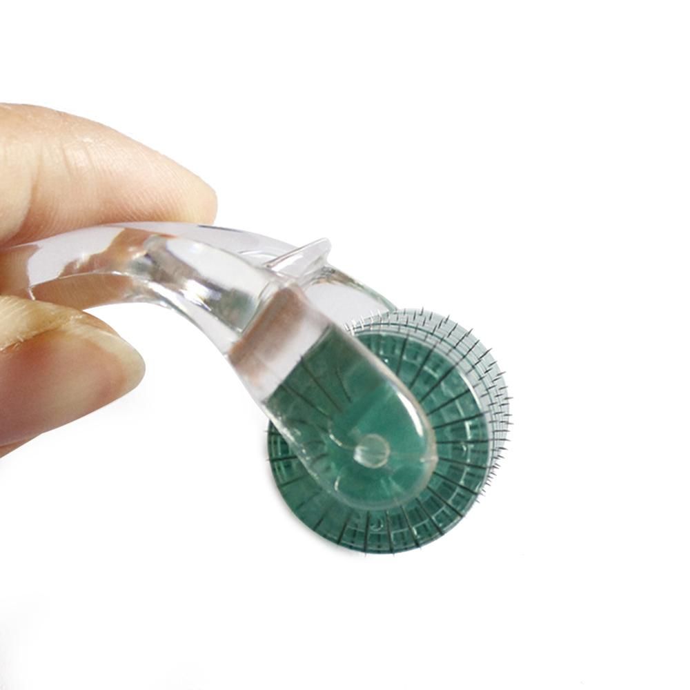 Micro-Needle Roller 0.3MM 192 N eedles H air Regrowth Beard Growth A nti H air Loss T reatment Skin Care Tool Portable