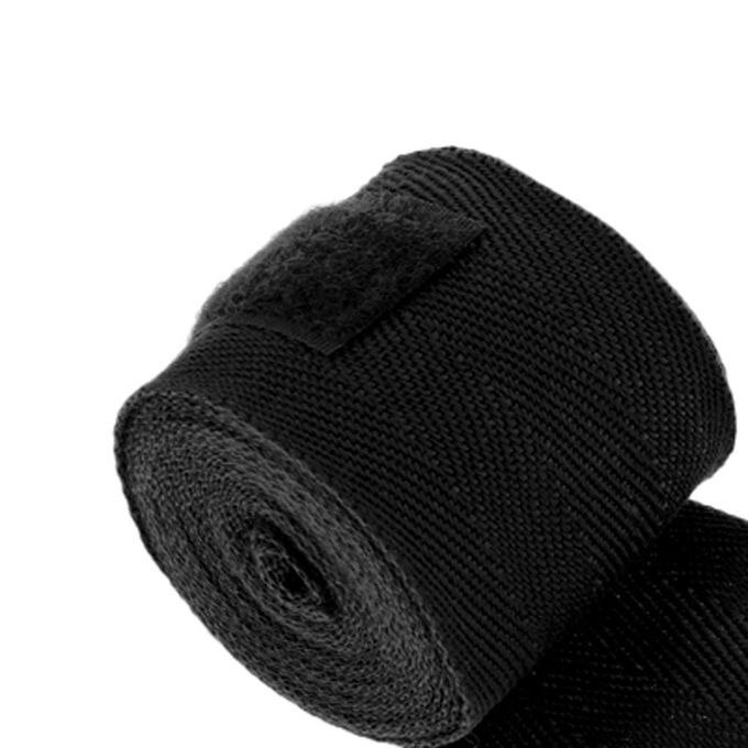 5cmX2.5m Sports Straps Boxing Thai MMA Taekwondo Bandage Hand Black