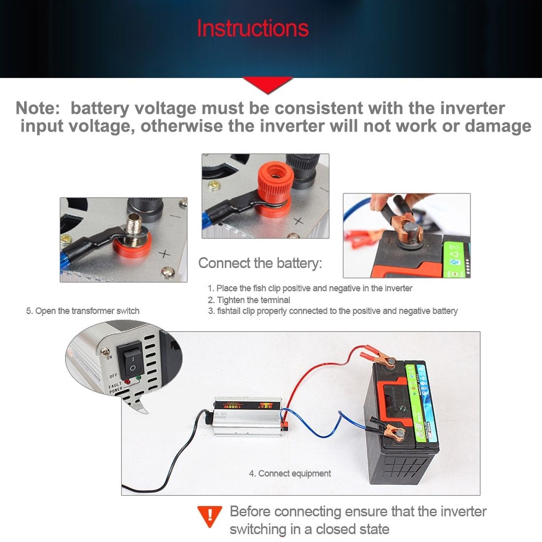 SUVPR DY-LG300S 300W DC 12V To AC 220V Pure Sine Wave Car Power Inverter With Universal Power Socket