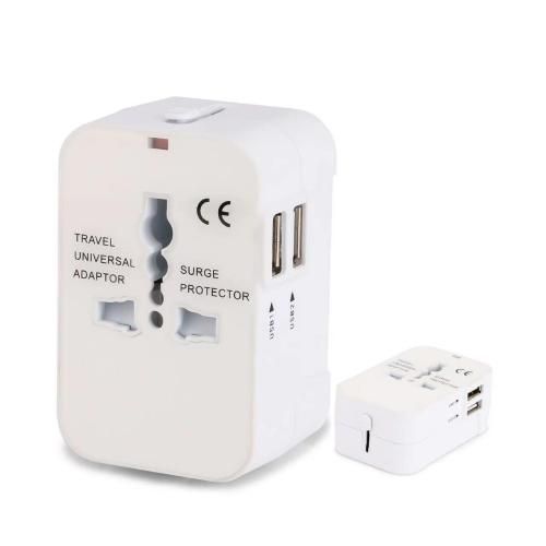 Worldwide All In One Universal Travel Adapter With USB Charging Ports For USA EU UK AU