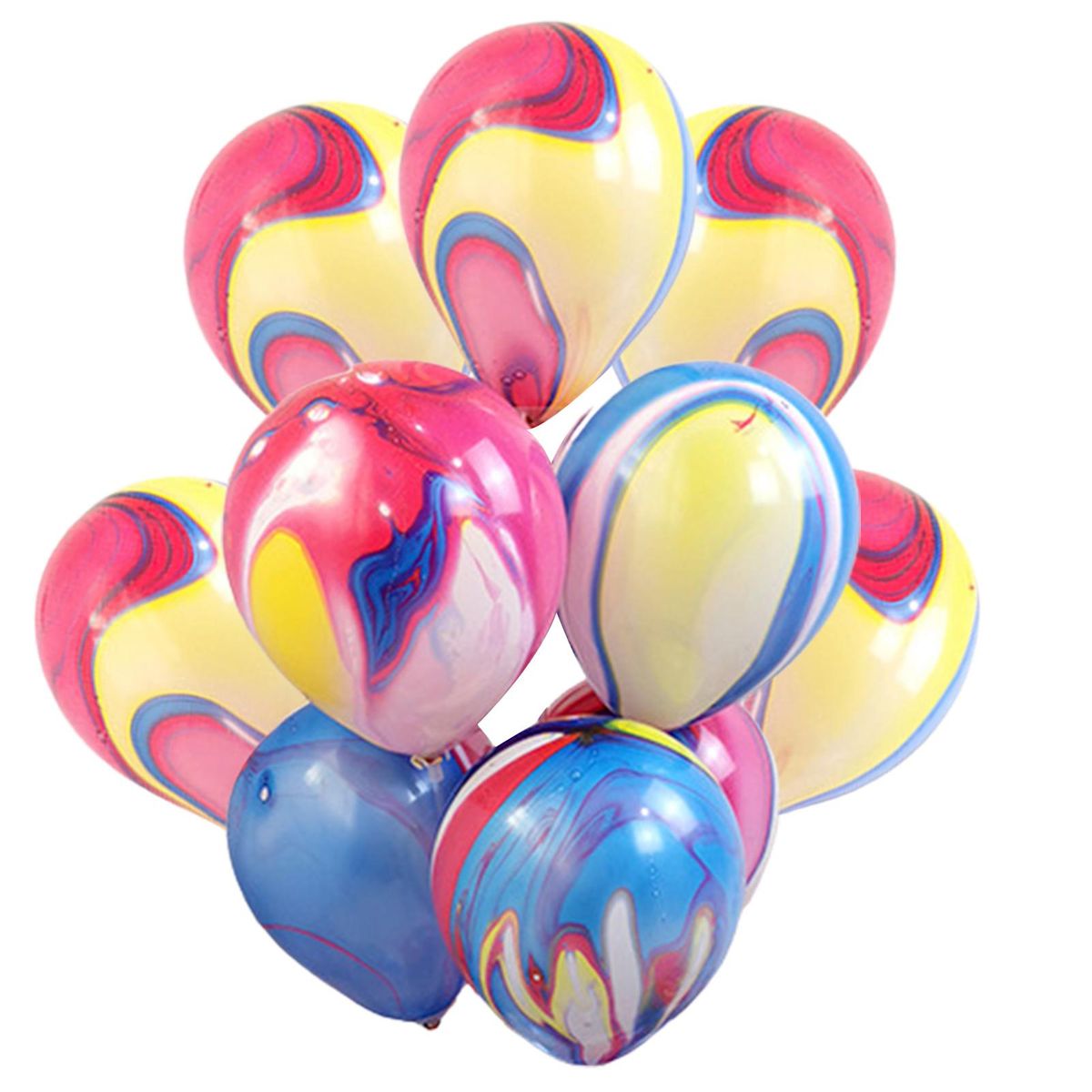 10PcsSet Birthday Party Balloon Wedding Birthday Party Latex Balloon Multicolor