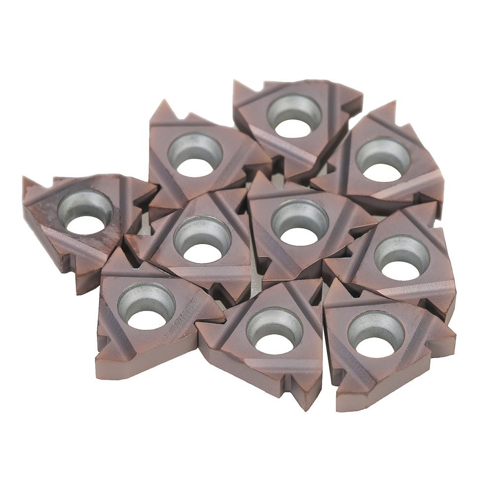 10pcs/box VP15TF 16ER AG60 Carbide Inserts + SER1212H16