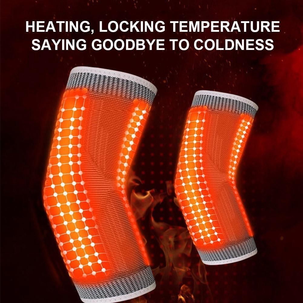 2pcs Self Heating Tendonitis Elbow Support Pad Arm Compression Support Protector