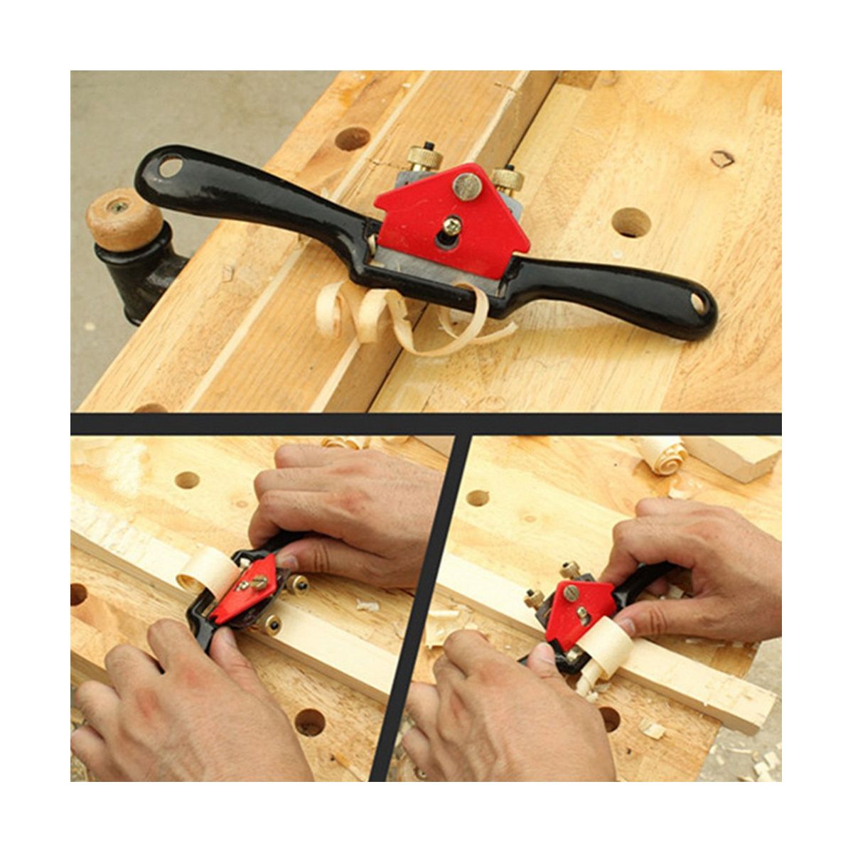 9-Inch Carpenter's Hand Push Planer Set Trimming Hand Planer Diy Tools Carpenter's Hand Woodworking Tools