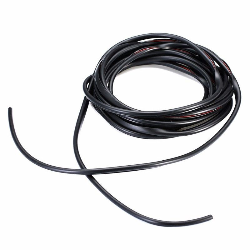 500cm Car Door Edge Lip Guard Protector Moulding Trim-Black