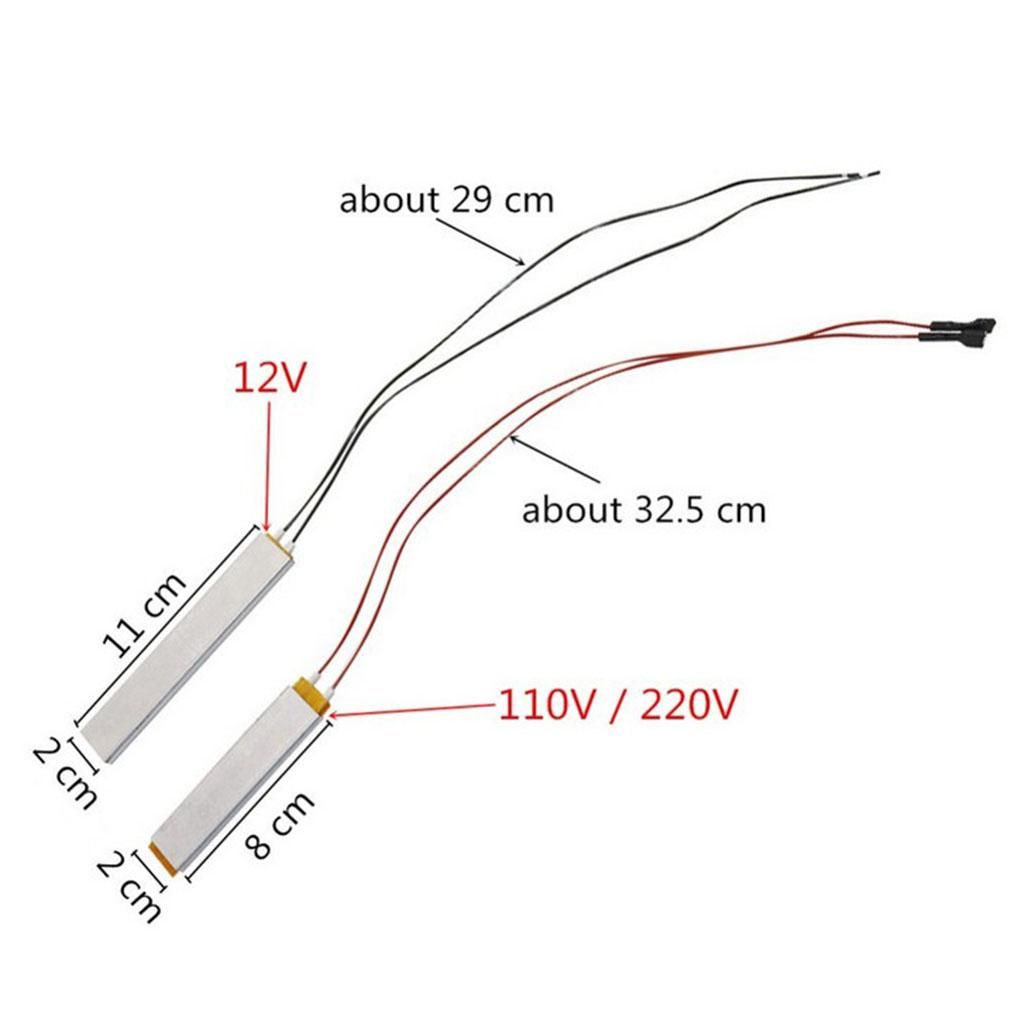 2x1pc Heating Incubator Heater Element Plate For Chicken Bird Egg