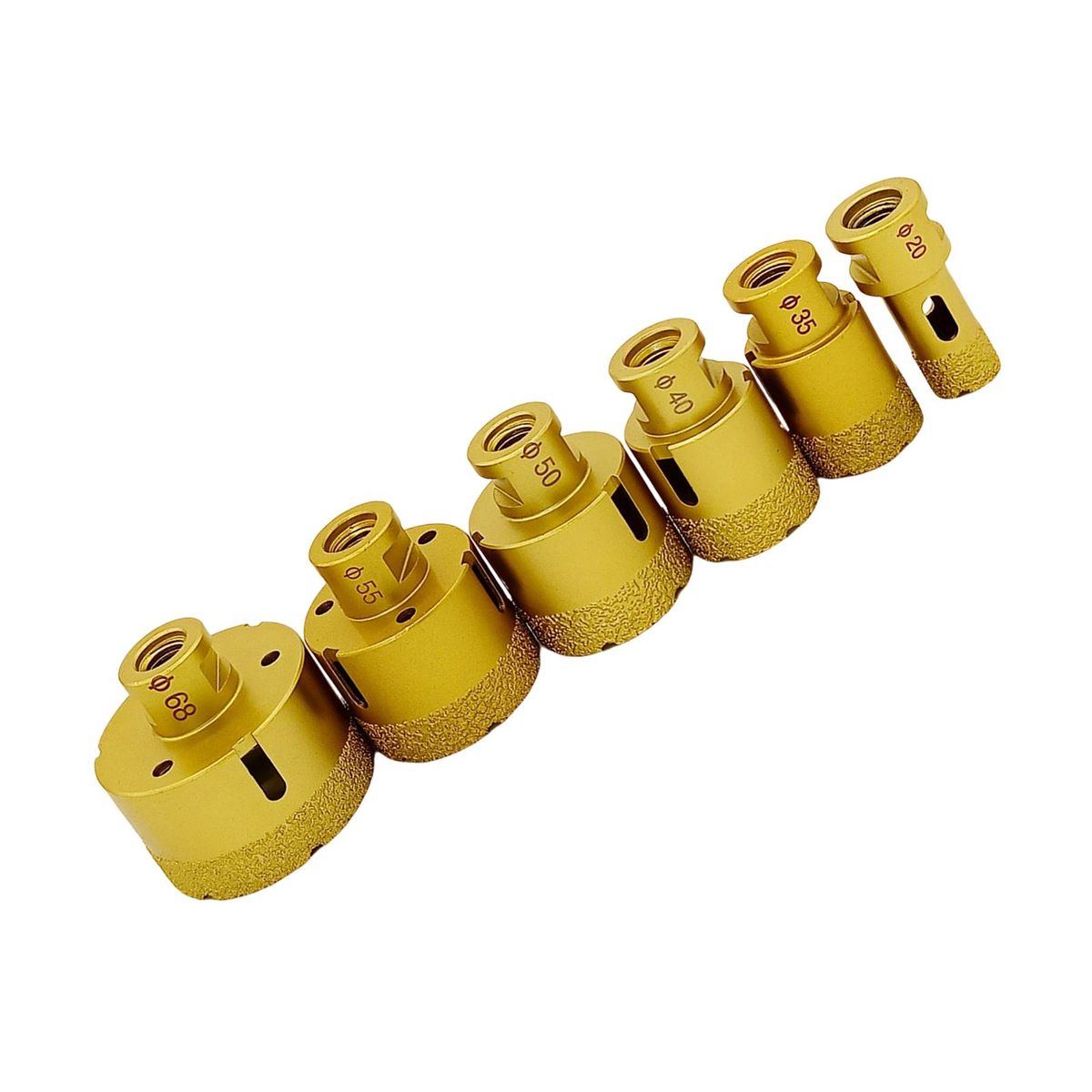 6Pcs Diamond Hole Saws  Drill  Improvement