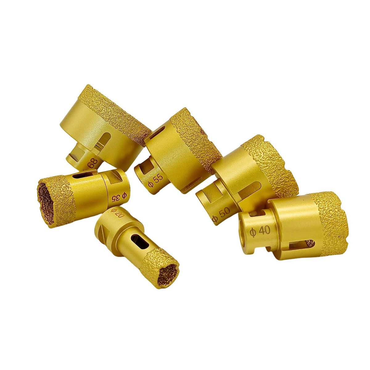 6Pcs Diamond Hole Saws  Drill  Improvement