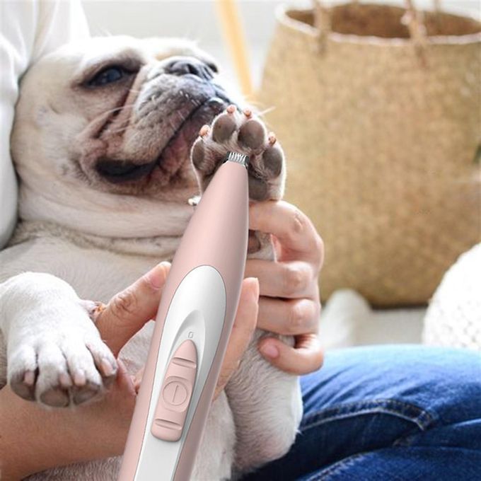 Puppy Kitten Hair Trimmer  Cordless Trimming Pink Rechargeable