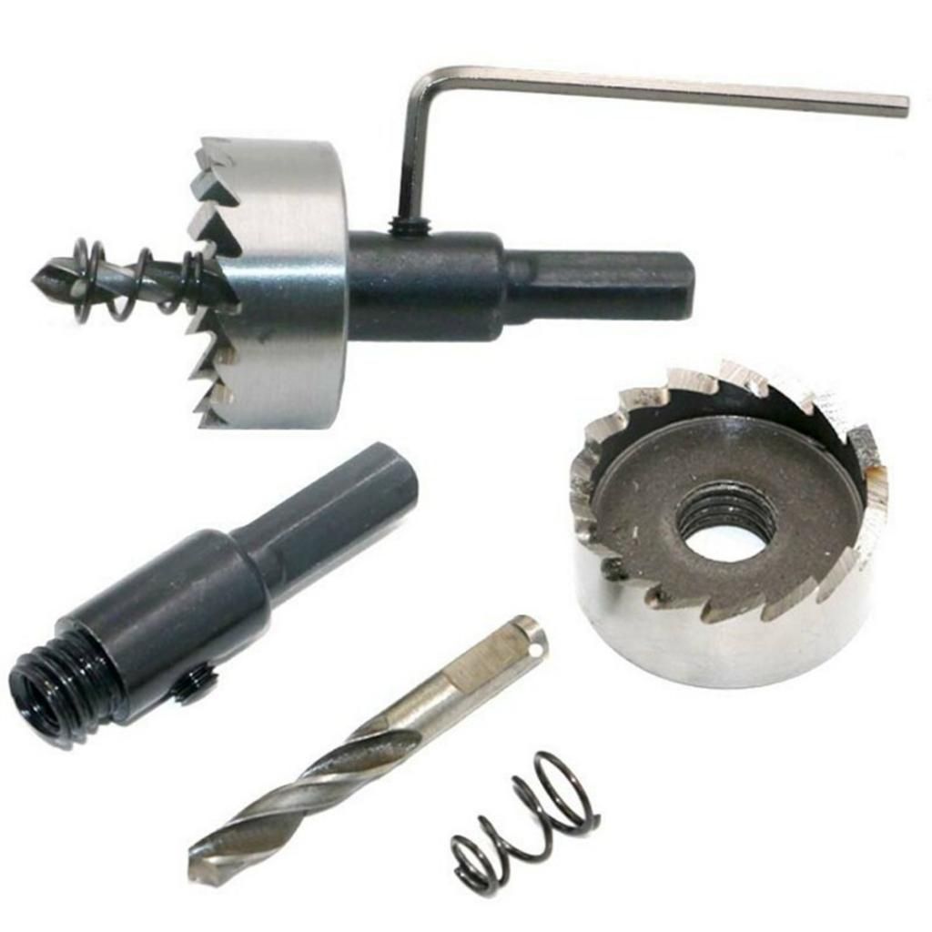 High Speed Steel HSS Hole Opener Metal Drill Bits Hole Cutter Saw Set