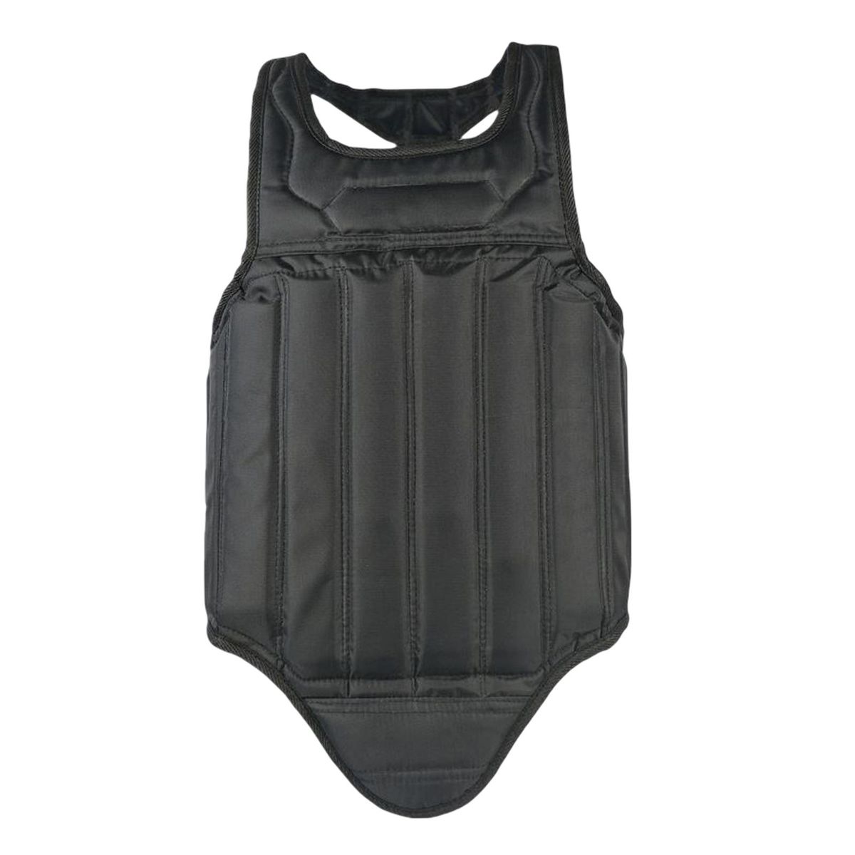 Karate Chest Guard Taekwondo Protector Rib  Black S