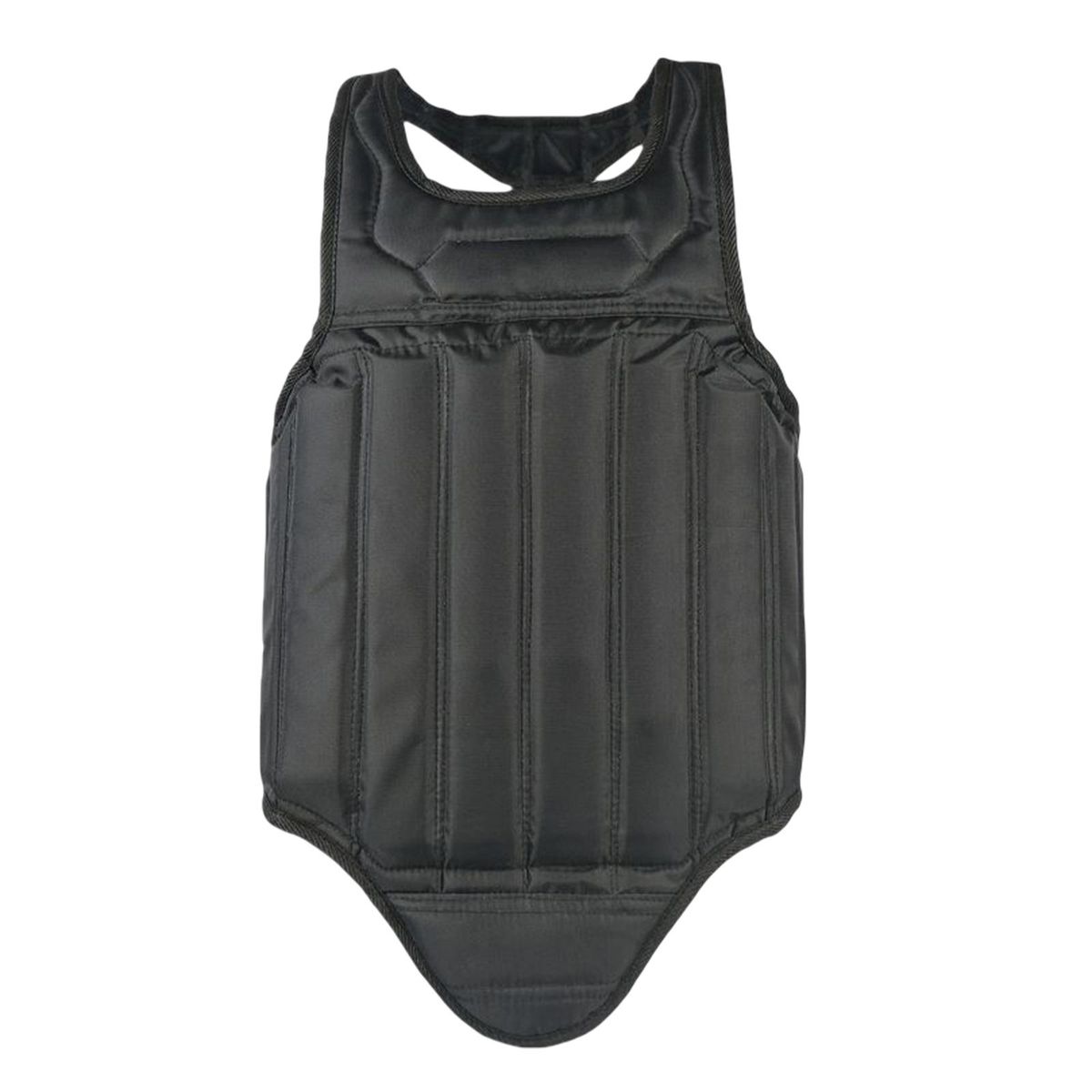 Karate Chest Guard Taekwondo Protector Rib  Black S
