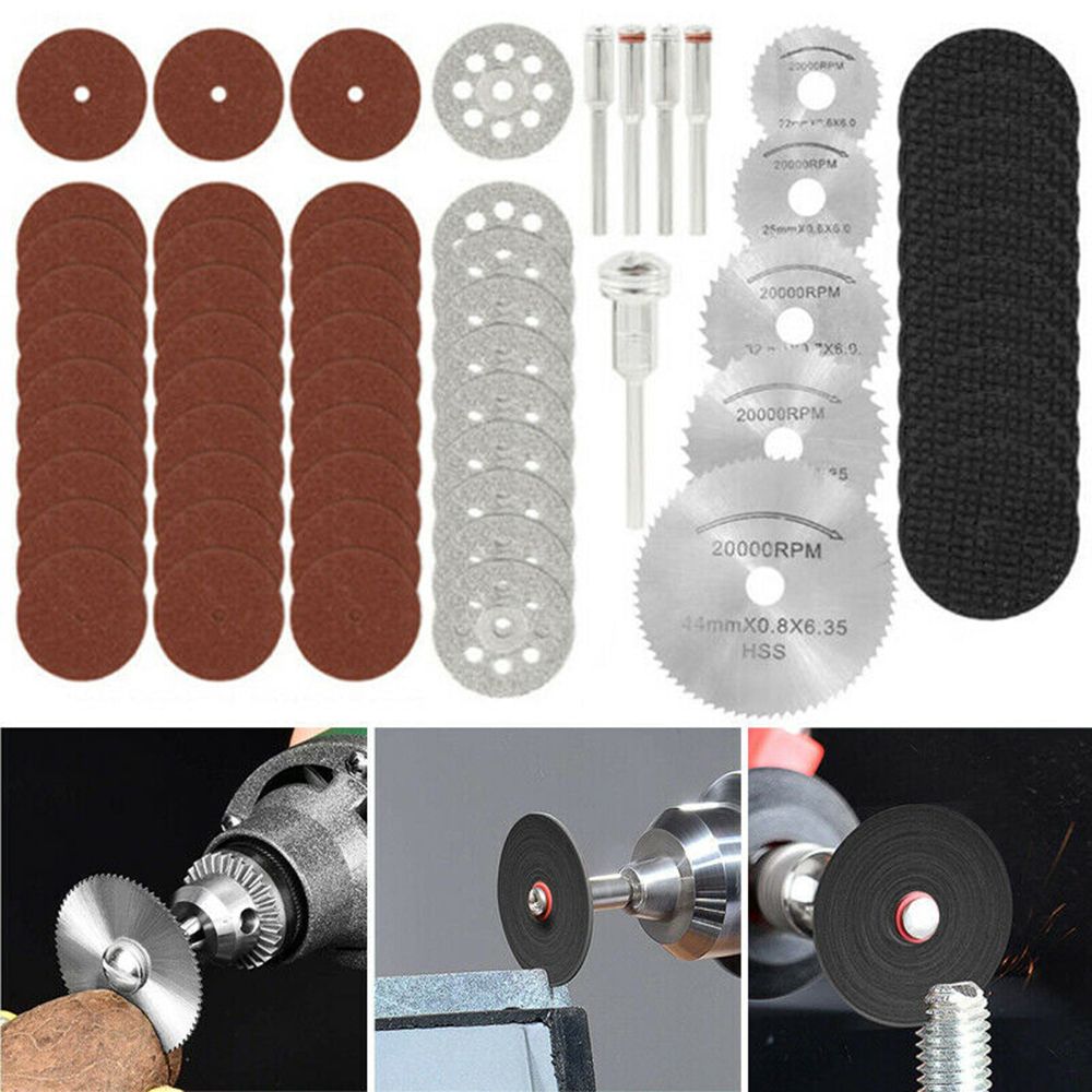 60pcs Cutting Wheel Set For Rotary Tool Including 545