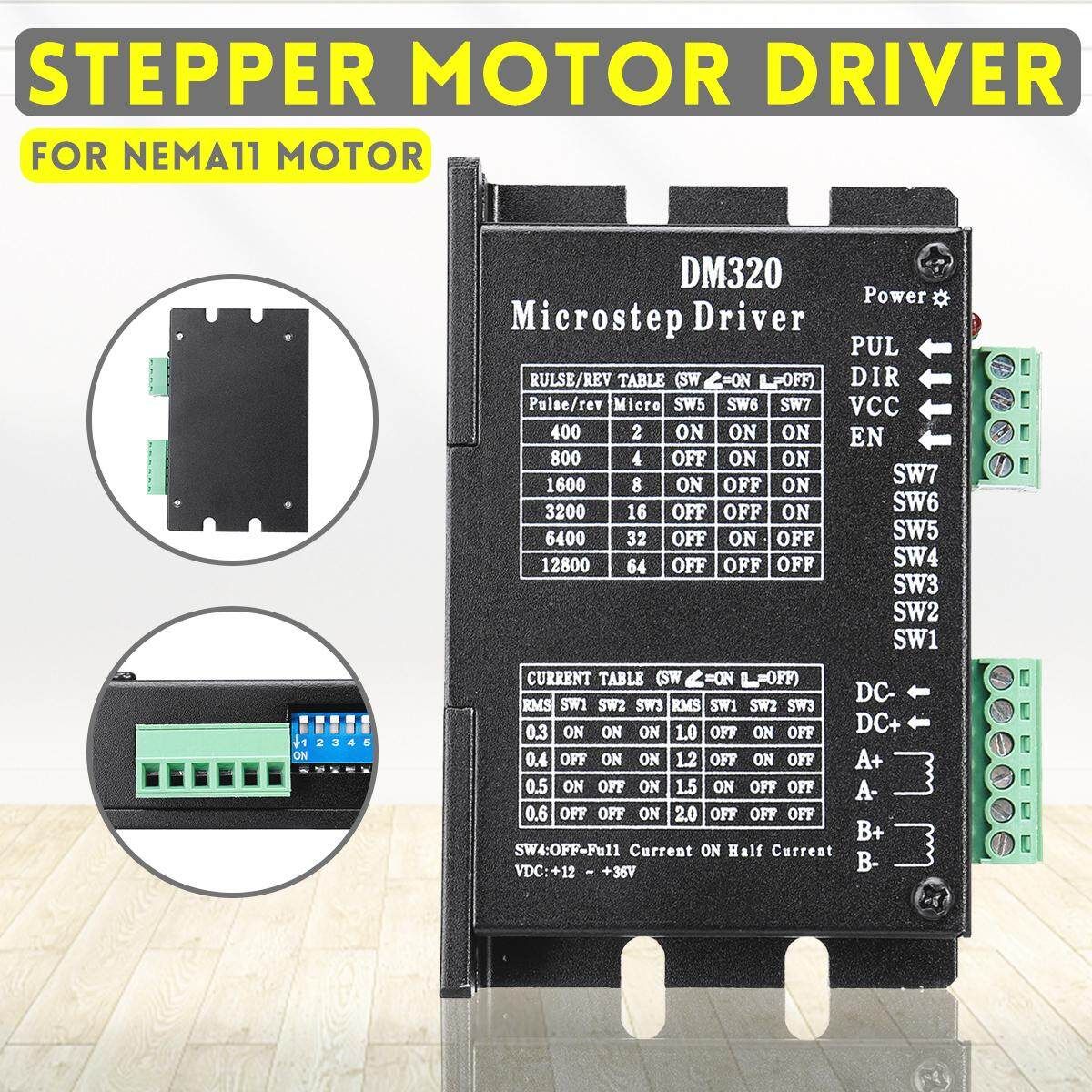 NEMA11 Driver 0.3A-2.0A 12-36V Dual Constant Current PWM Drive