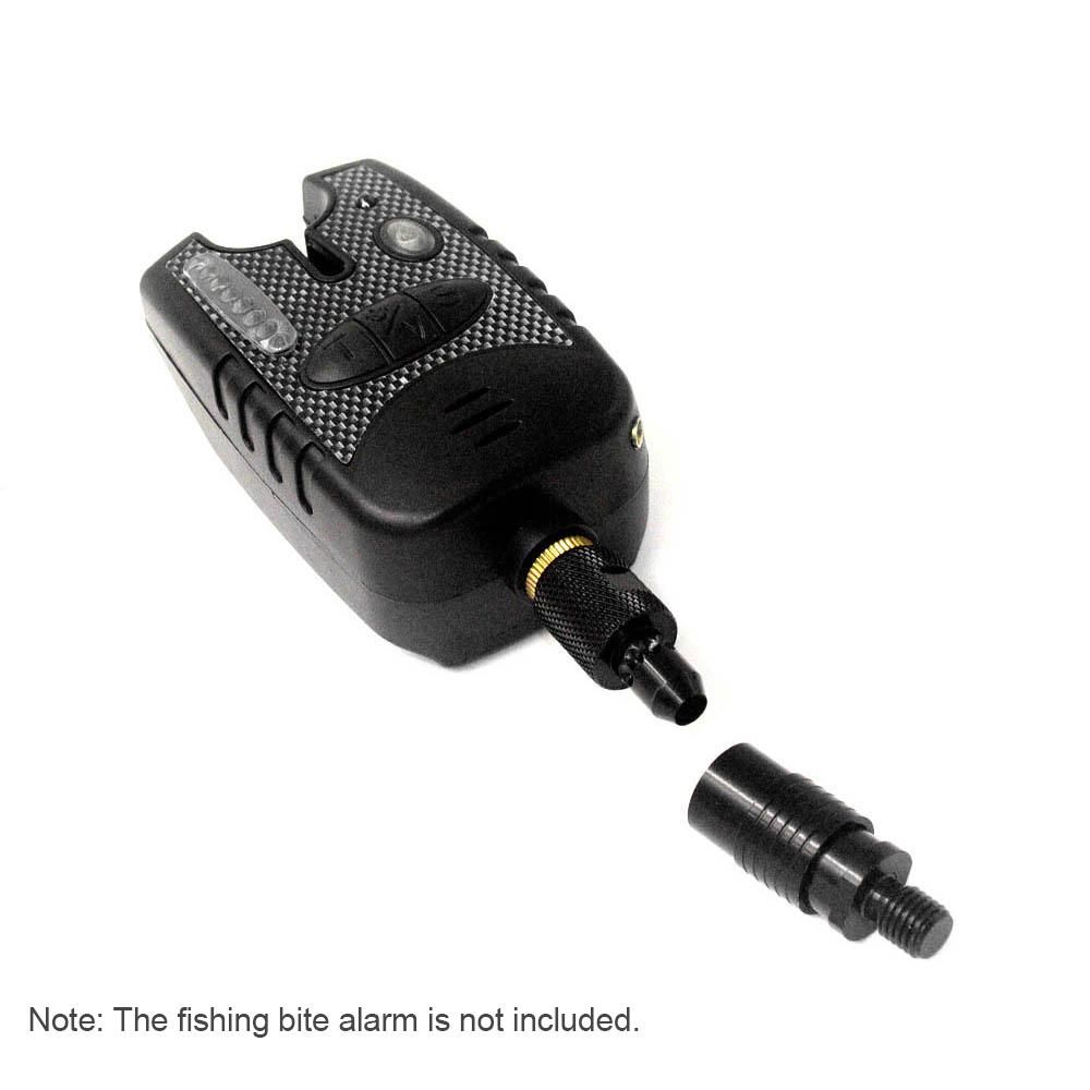TARUOR 4pcs Fishing Rod Pod Connector Quick Release Bite Alarm Fishing Bank Stick Support Hold Connector