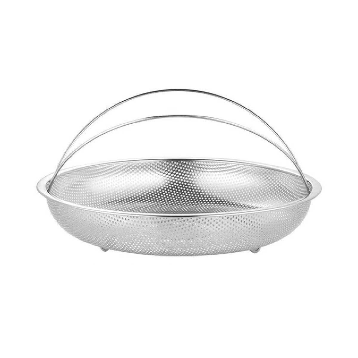 Multi-function Stainless Steel Steaming Tray Drain Basket