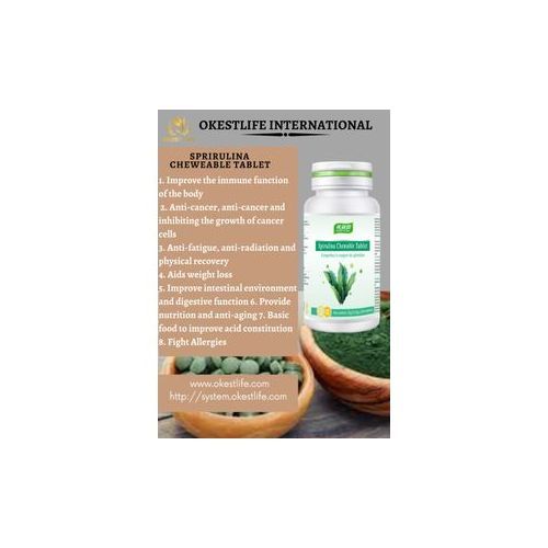 Chewable Spirulina By Okestlife