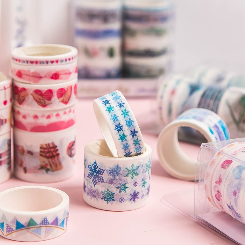 3 Boxes Hand Account Stickers Paper Tape