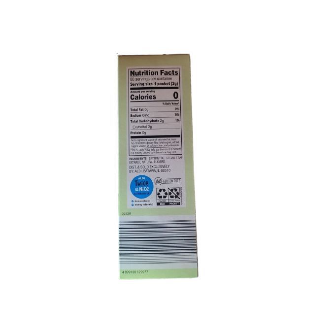 Calories Free Stevia Extract 80 Packs