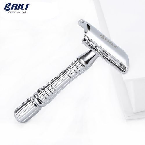 Manual Shaving Safety Blade Razor Shaver Handle Barber Men
